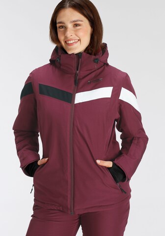 Maier Sports Sportjacke in Lila