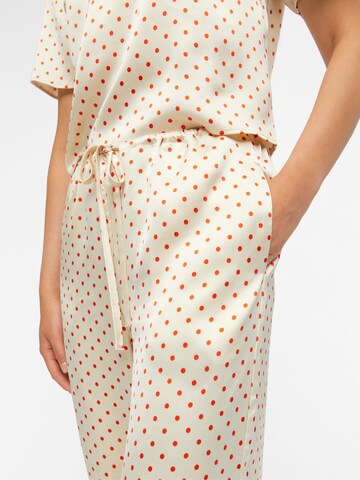 OBJECT Loose fit Trousers in Beige