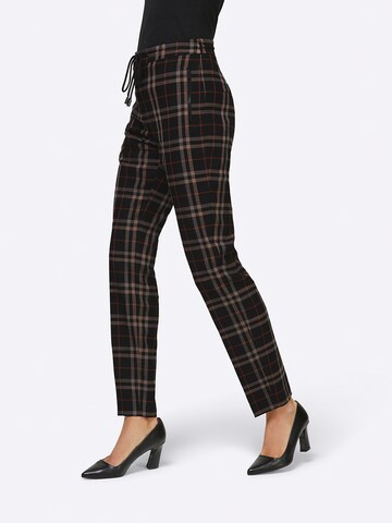 Regular Pantalon heine en noir