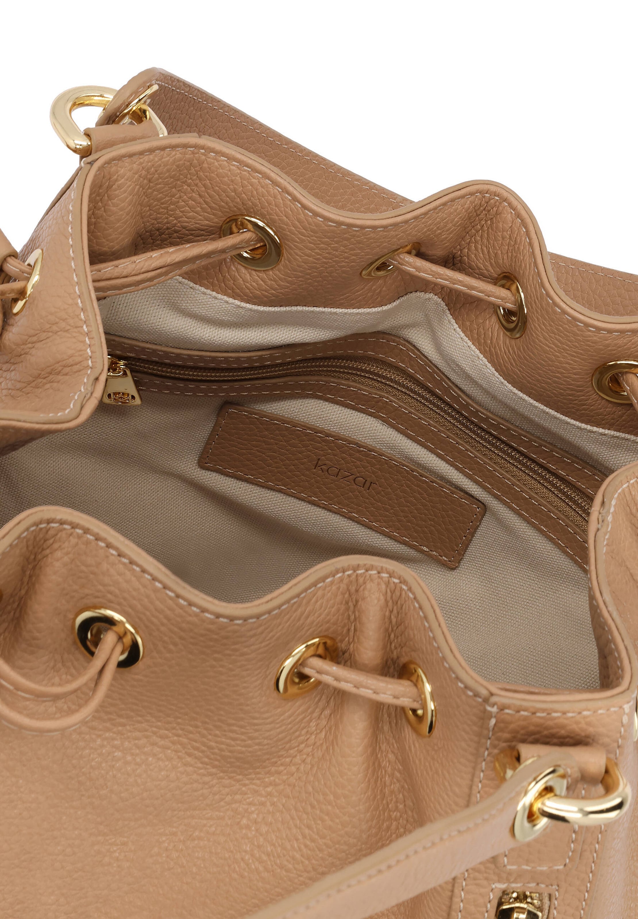 Kazar Pouch in Beige