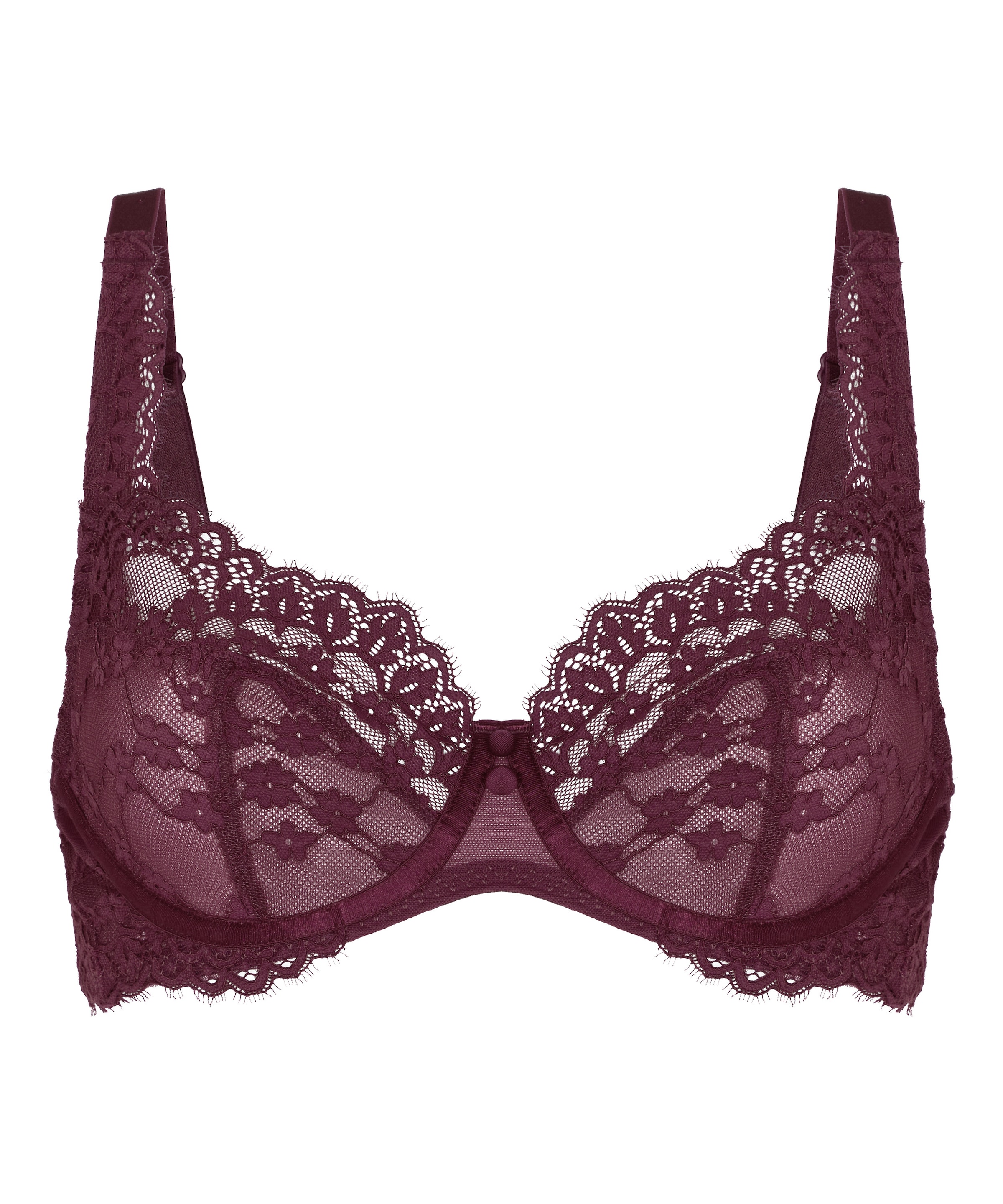Soutien-gorge 'Daisy' Hunkemöller en violet : devant