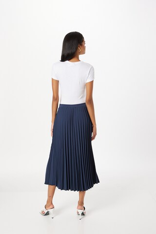 KnowledgeCotton Apparel Skirt 'Daffodil' in Blue