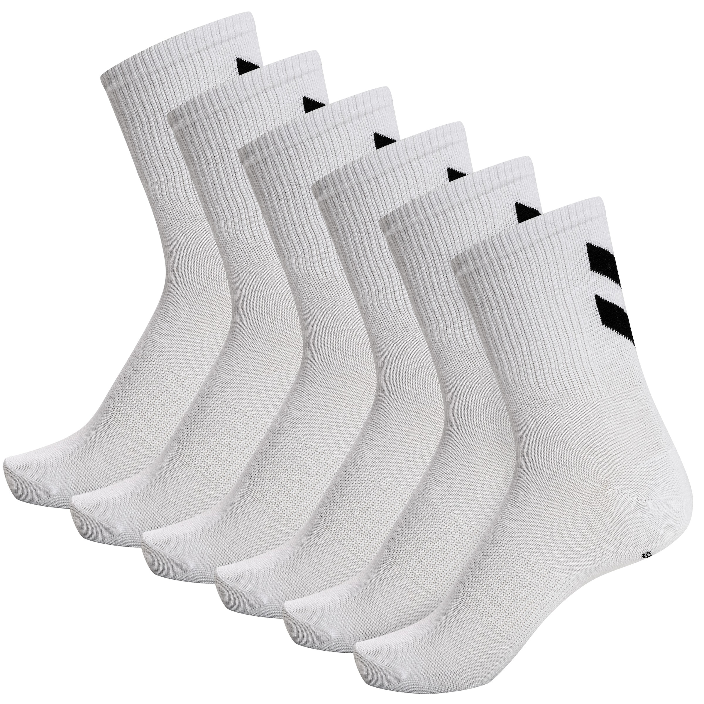 Hummel Sports socks 'Chevron' in White: front