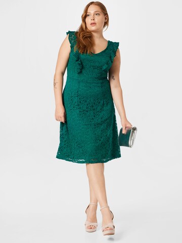 Rochie de cocktail de la Dorothy Perkins Curve pe verde