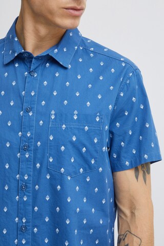 BLEND Slim fit Button Up Shirt in Blue