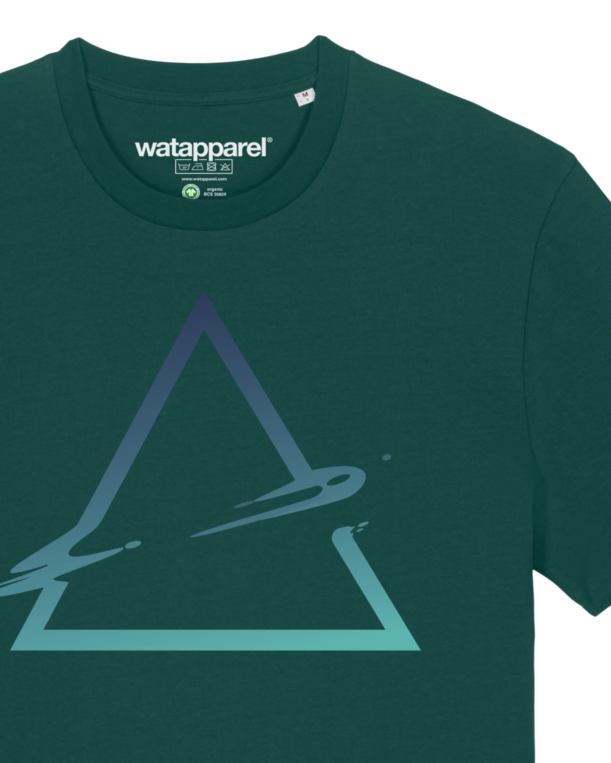 Watapparel Shirt 'Triangle' in Green