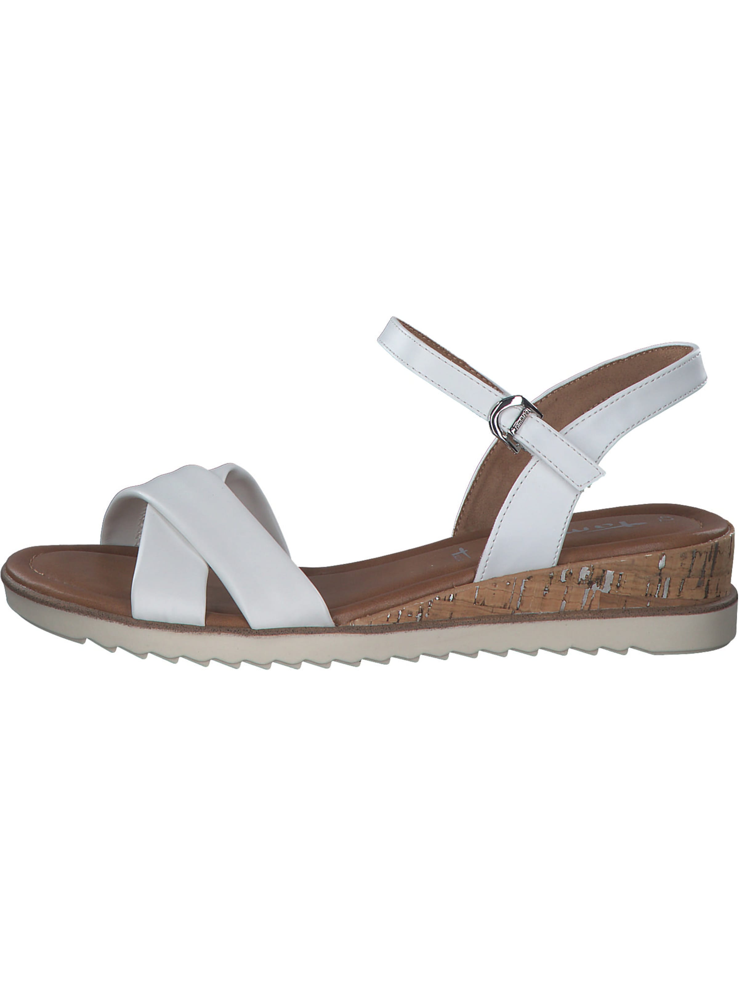 Sandales Tamaris en blanc