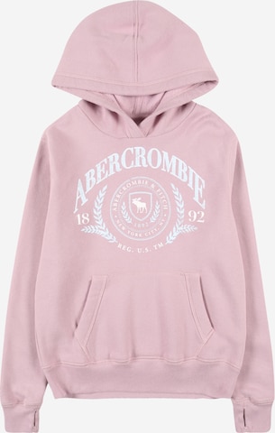 Abercrombie & Fitch Sweatshirt in Lila: front