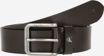 Calvin Klein Jeans Belt in Brown: front