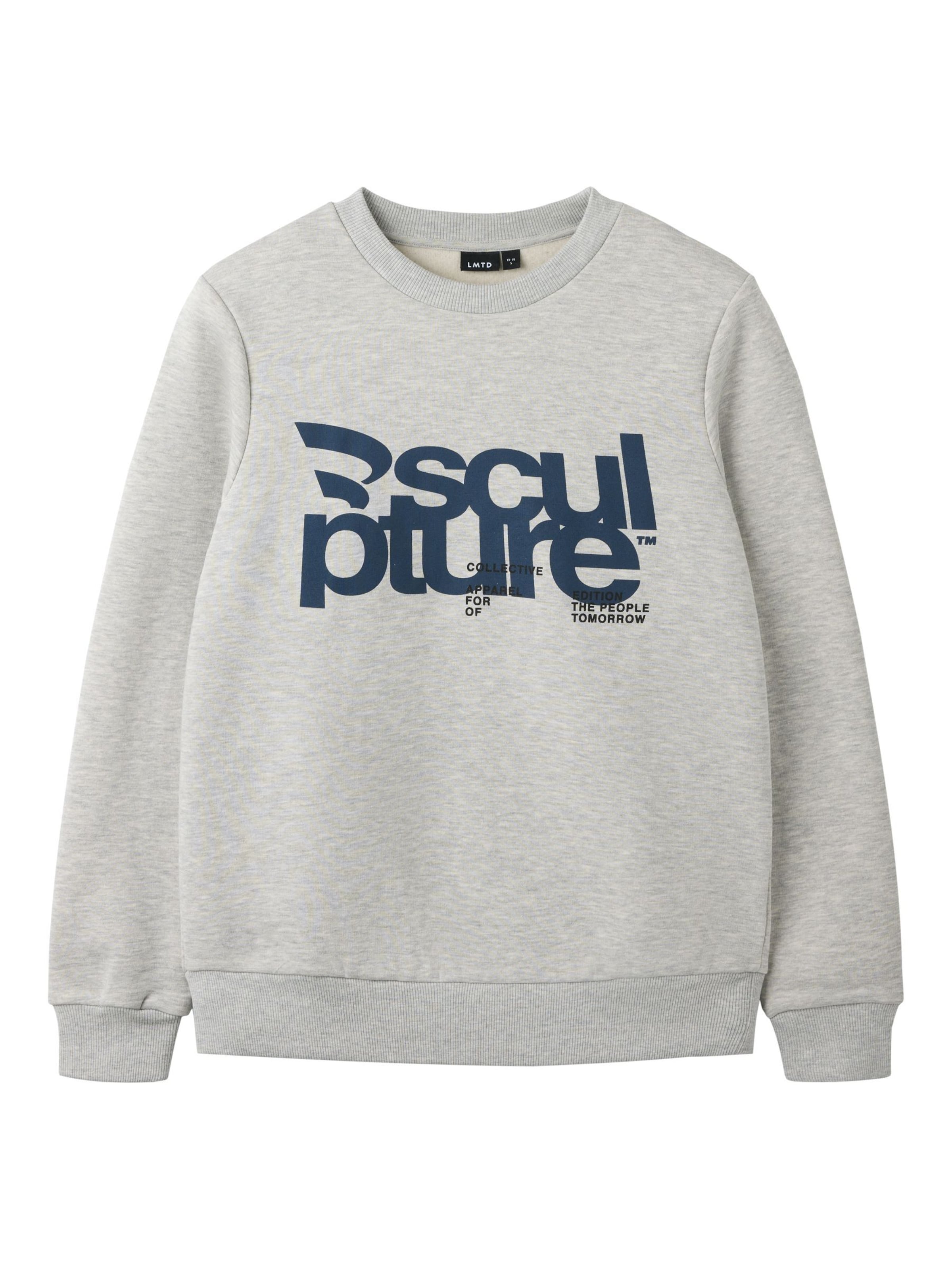 LMTD Bluza w kolorze szary: przód