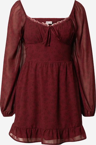 HOLLISTER Dress in Red: front