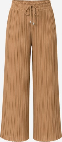 Worldclassca Bügelfaltenhose 'Damen Plissee Sommer Hose' in Beige: Vorderseite