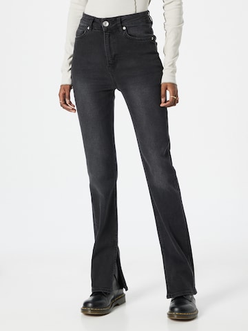 GARCIA Flared Jeans in Black: front