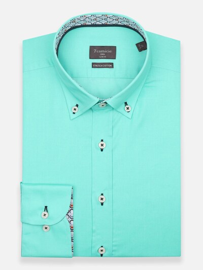 Camicia business 'Leonardo Sport Poplin Stretch Man Shirt Black' in 44 7Camicie di colore verde, Visualizzazione prodotti