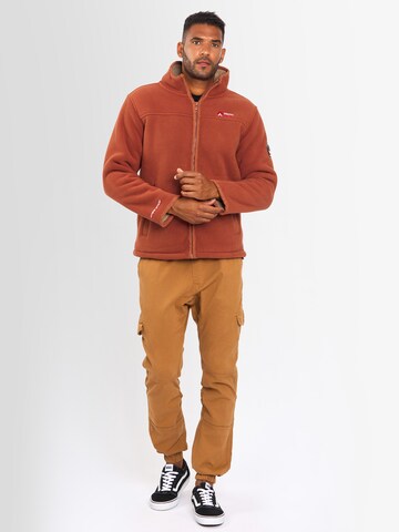 Arctic Seven Funktionele fleece-jas 'Zeroo ' in Oranje