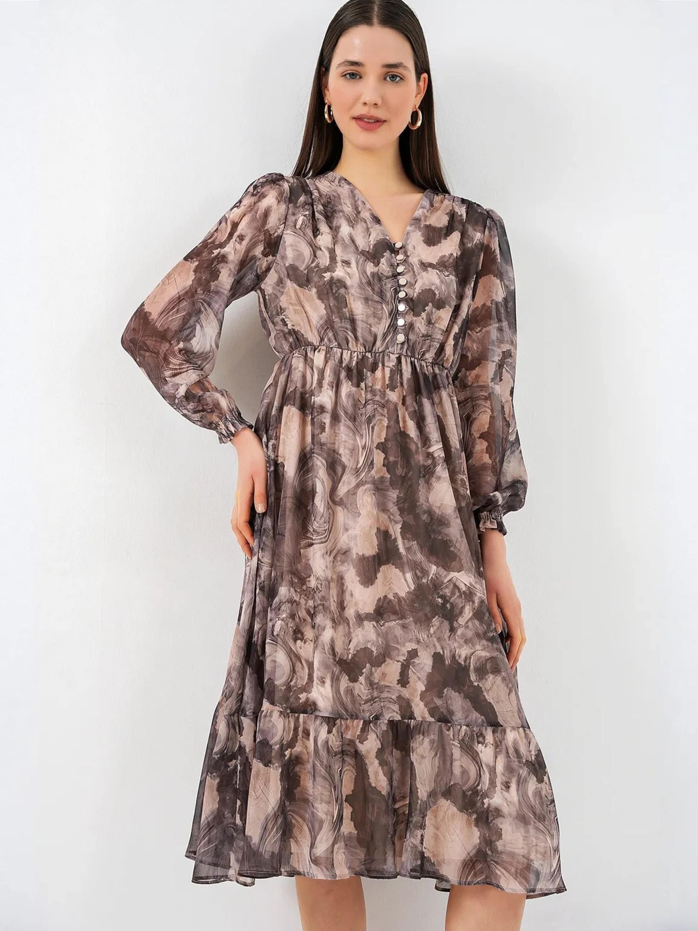 Abito di Bigdart in beige: frontale