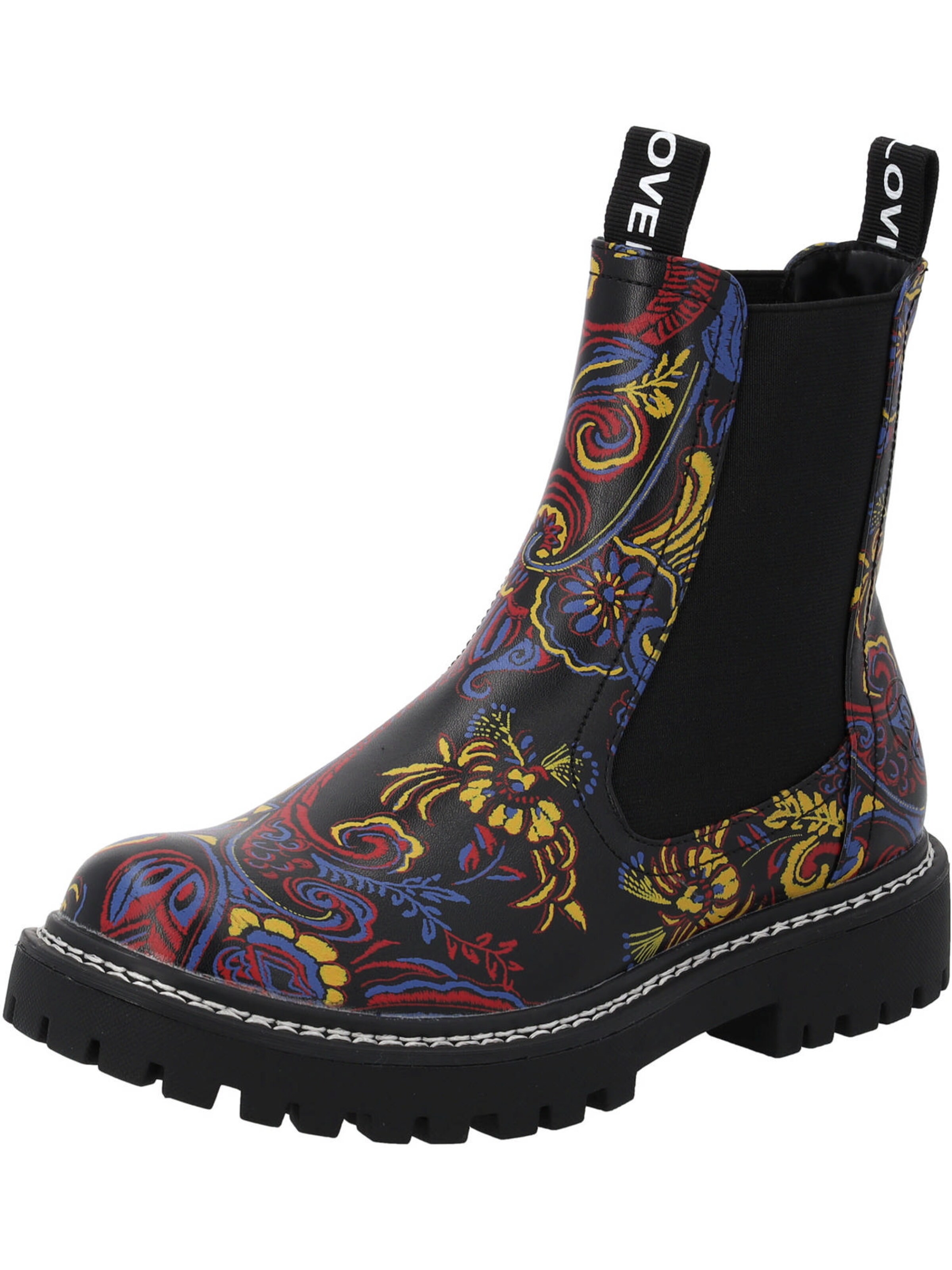 Palado by Sila Sahin Boots 'Palado Dedej Fresco by Sila Sahin' in Mixed colours: front