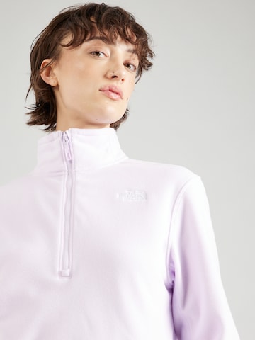 THE NORTH FACE Sports sweater '100 GLACIER' in Purple