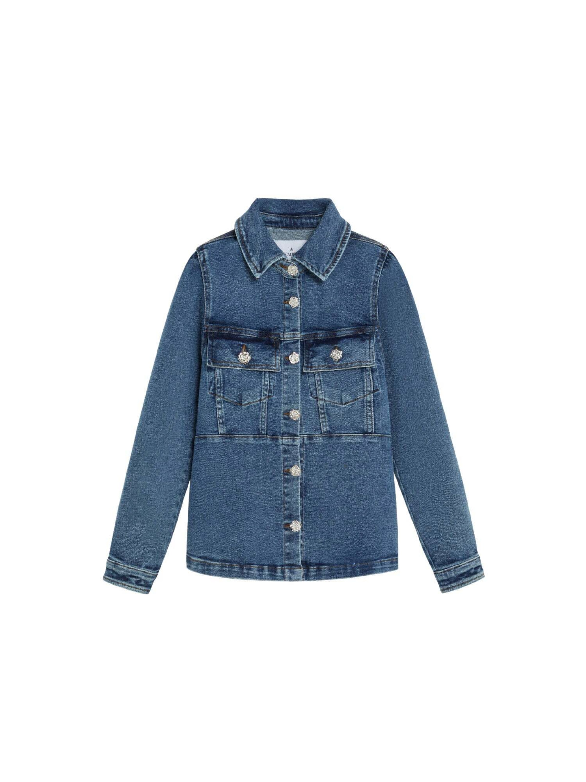Scalpers Blouse 'Candy' in Blauw: voorkant