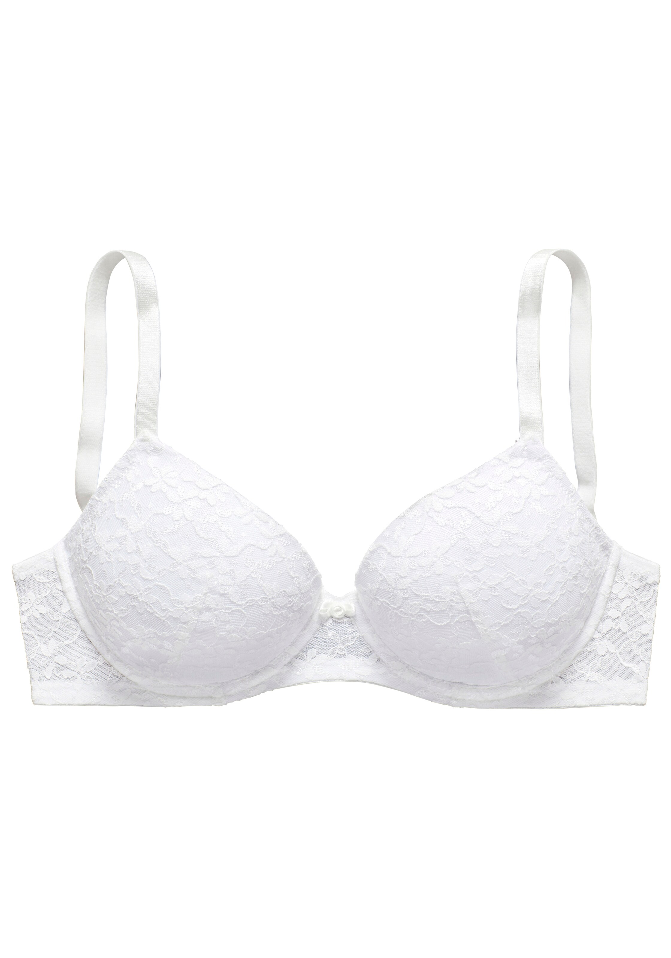 VIVANCE Push-up Podprsenka – bílá: přední strana