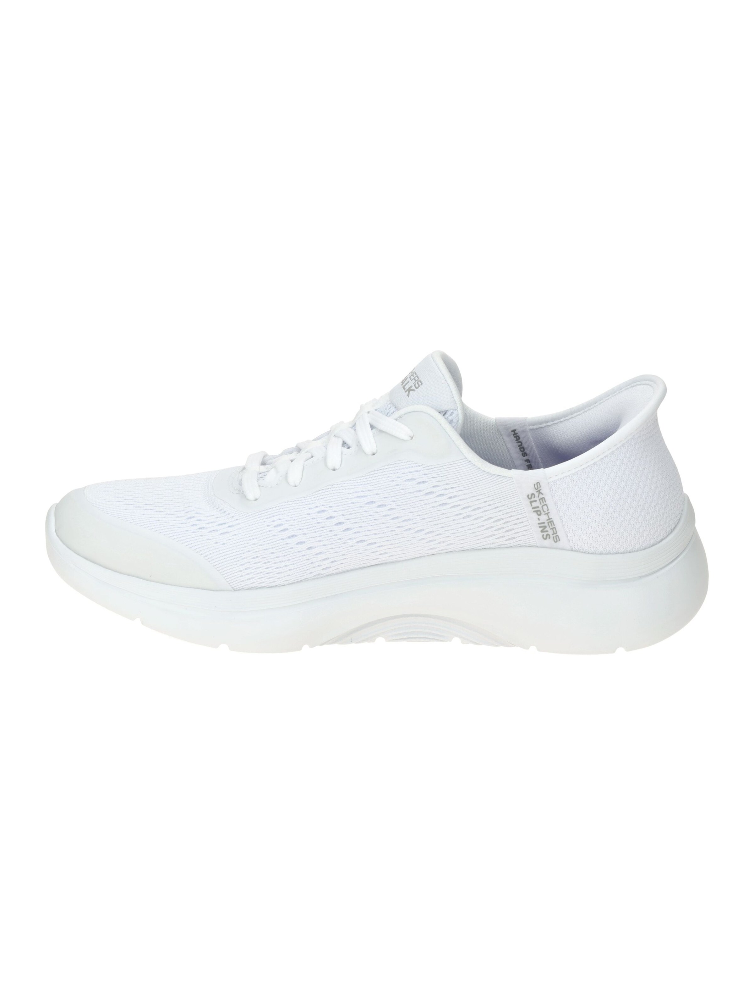 SKECHERS Schnürschuh 'Skechers Go Walk Arch Fit Schuhe weiß SLIP-INS 125319'‌ in Weiß