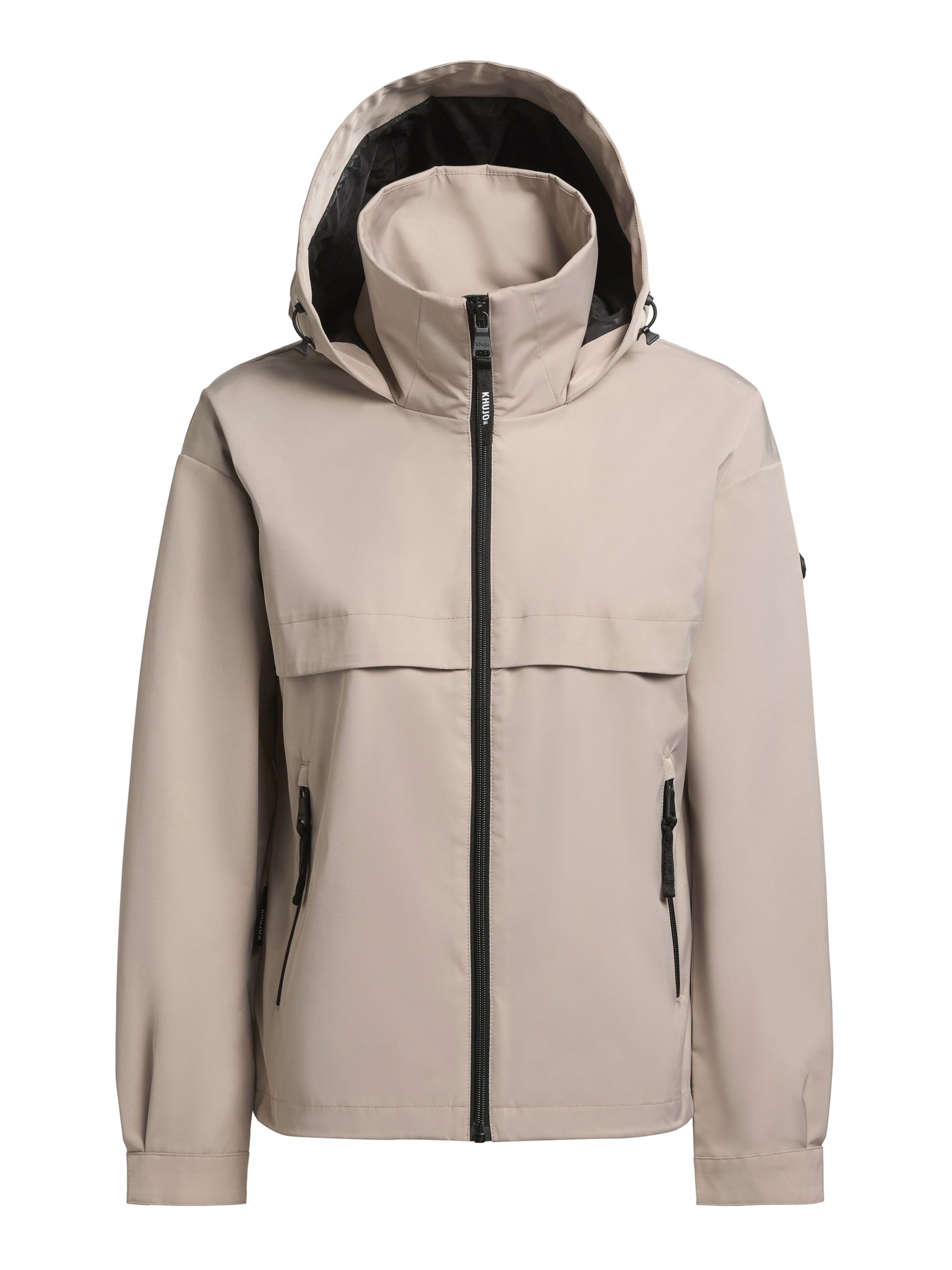 khujo Between-Season Jacket 'Raibe' in Beige: front
