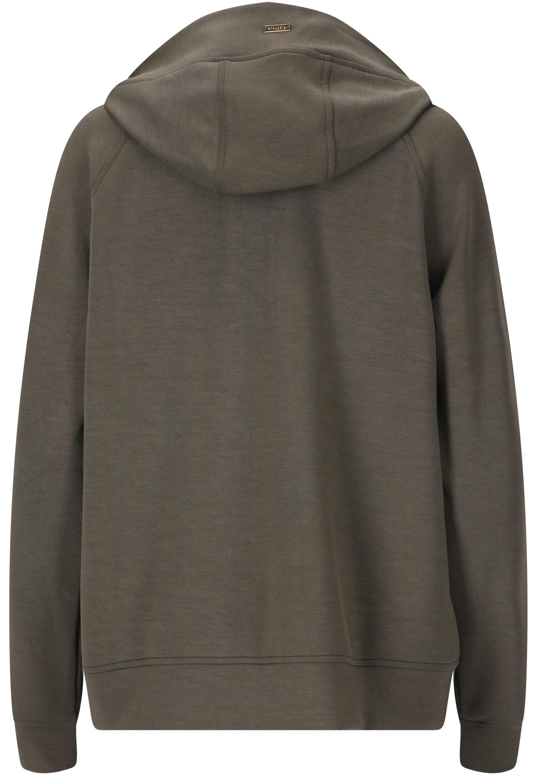 Athlecia Sweatjacke 'Jacey' in Grün