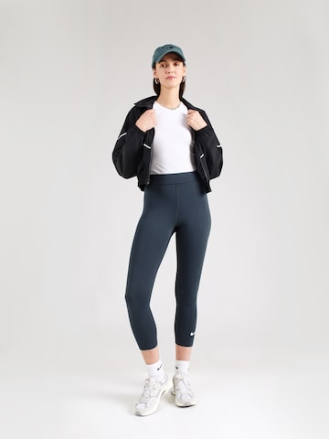 Nike Sportswear Skinny Legíny – modrá