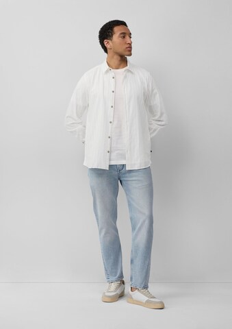 s.Oliver Regular fit Button Up Shirt in White