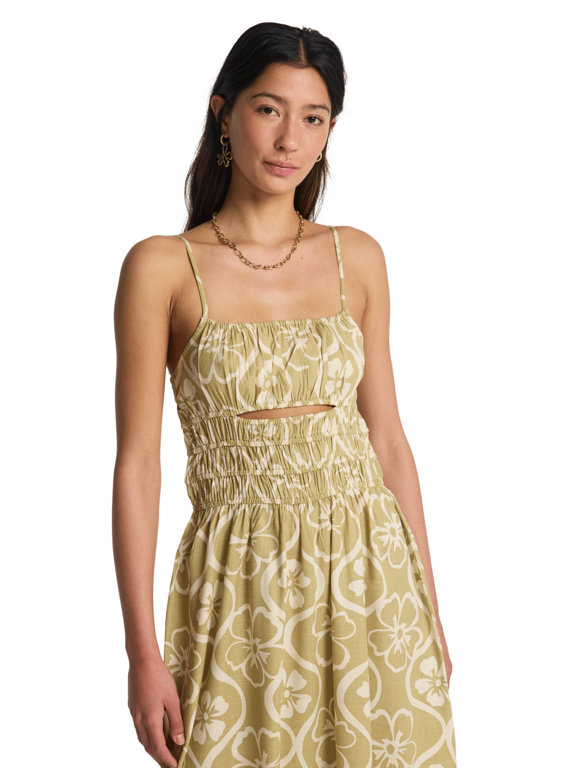 BILLABONG Kleid in Gelb