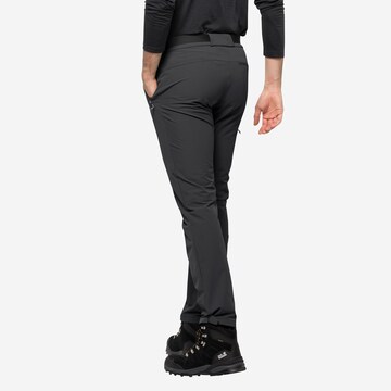 JACK WOLFSKIN Regular Outdoor Pants in Black