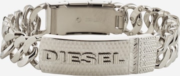 DIESEL Armband i silver: framsida