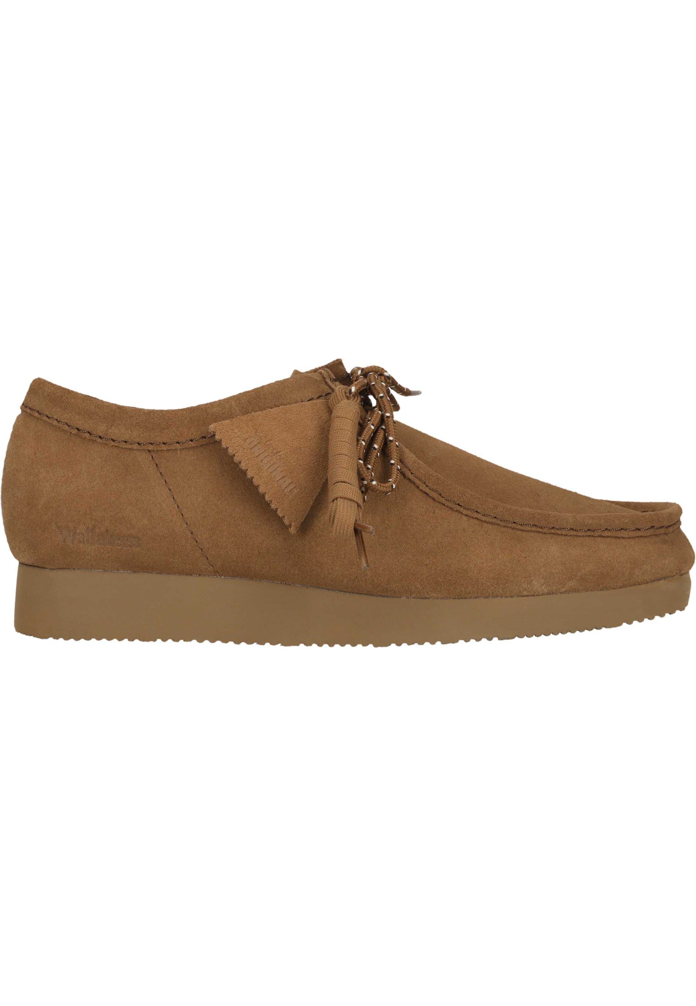 CLARKS Mokassin 'Wallabee Lite' in Braun