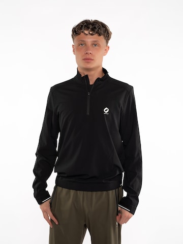 mymotus Athletic Jacket in Black: front