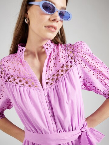 Suncoo Košeľové šaty 'CARLA' - fialová