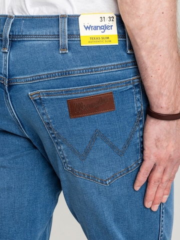 Slimfit Jeans di WRANGLER in blu