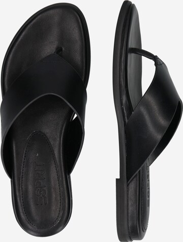 ESPRIT T-Bar Sandals in Black