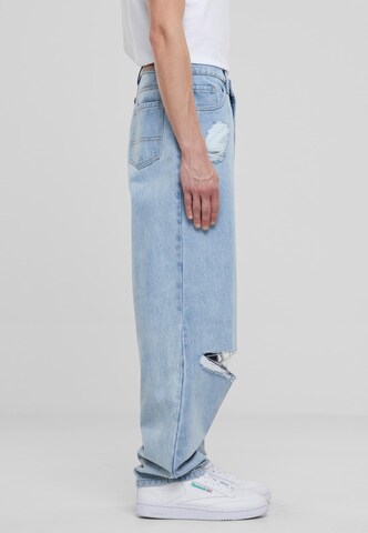 Urban Classics Wide Leg Jeans in Blau