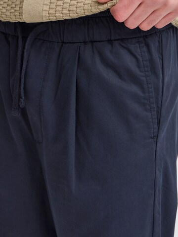 Casual Friday Loose fit Pleat-front trousers 'CFHAAKAN' in Blue