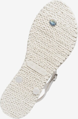 ILSE JACOBSEN T-Bar Sandals 'CHEERFUL11M' in White