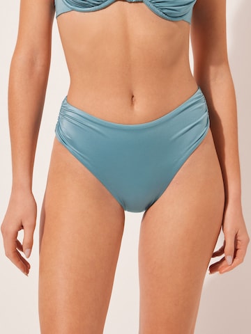 CALZEDONIA Bikini Bottoms in Blue: front