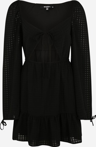 Missguided Petite Dress in Black: front