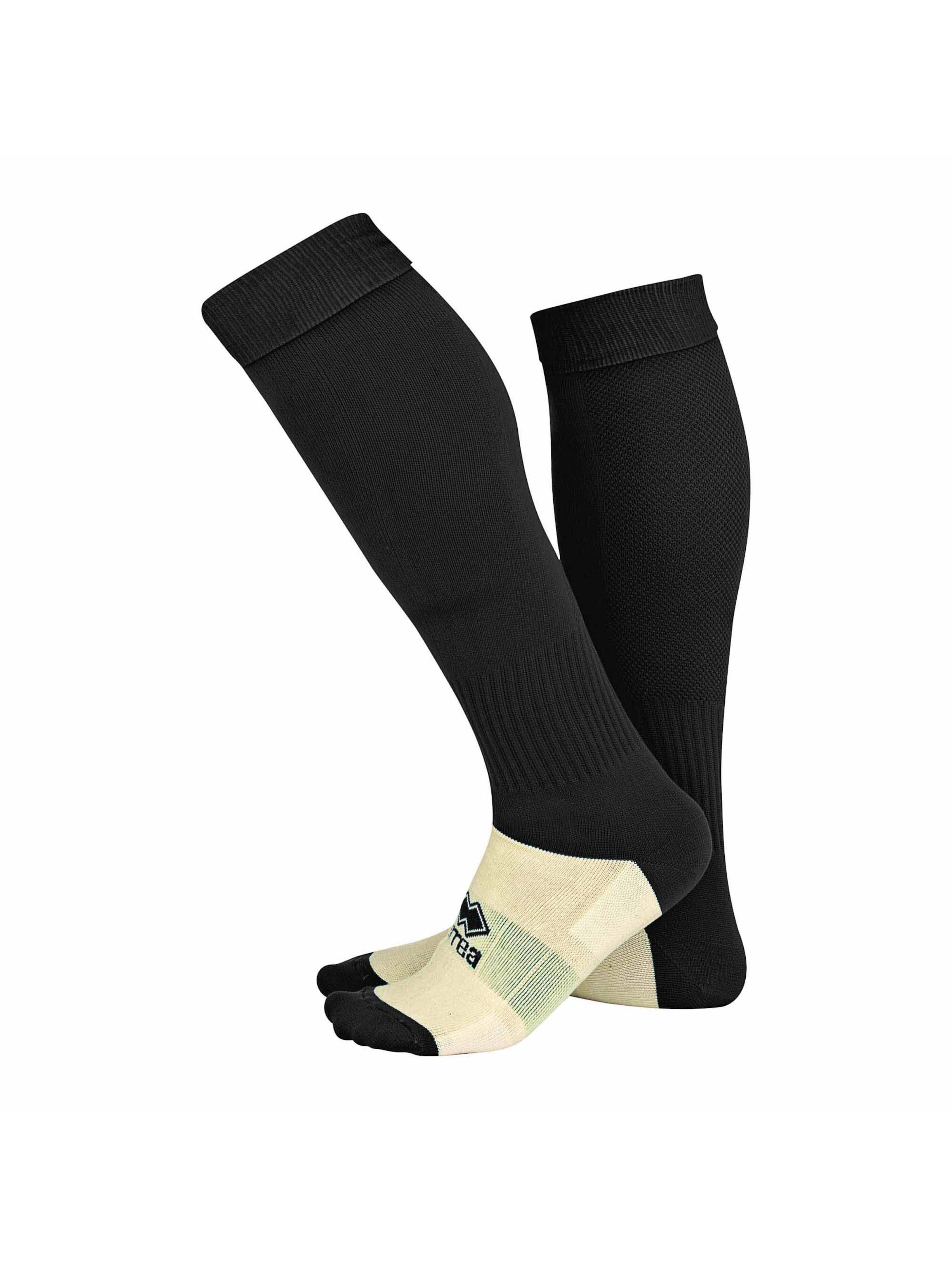 Errea Sports socks in Black: front