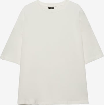 Pull&Bear T-Shirt in Weiß: Vorderseite
