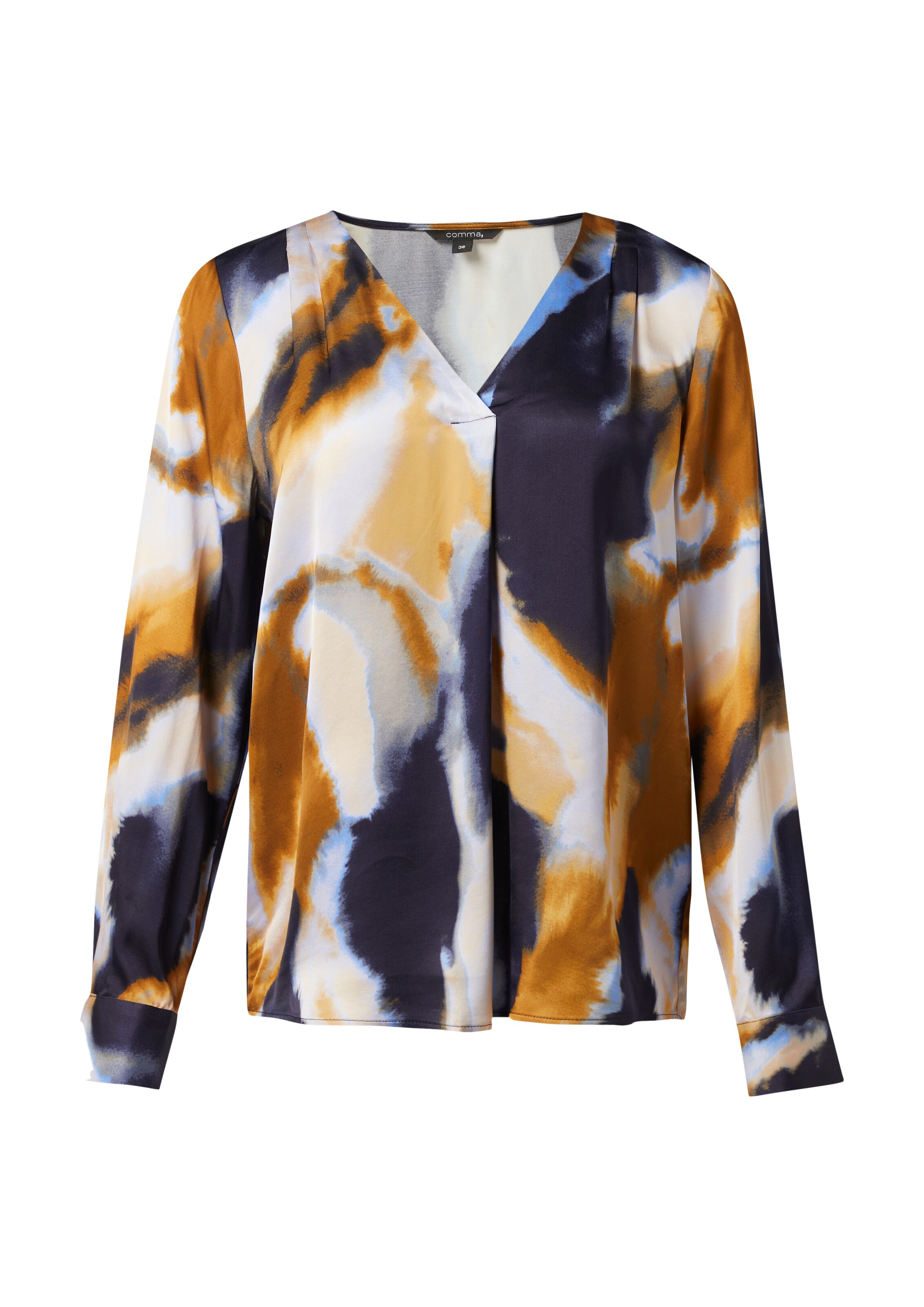 COMMA Блузка в Синий: спереди