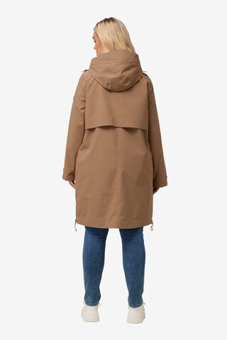 Ulla Popken Raincoat in Brown