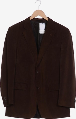 CARL GROSS Suit Jacket in XXL in Brown: front