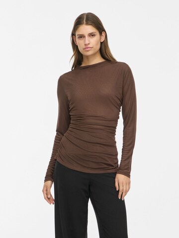 T-shirt 'VIFunda' VILA en marron : devant