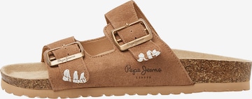 Pepe Jeans Sandals in Bronze: front