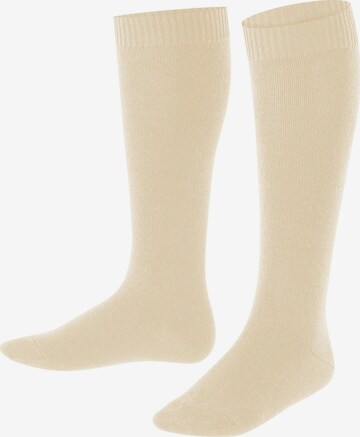 FALKE Socks 'Comfort Wool' in Beige: front